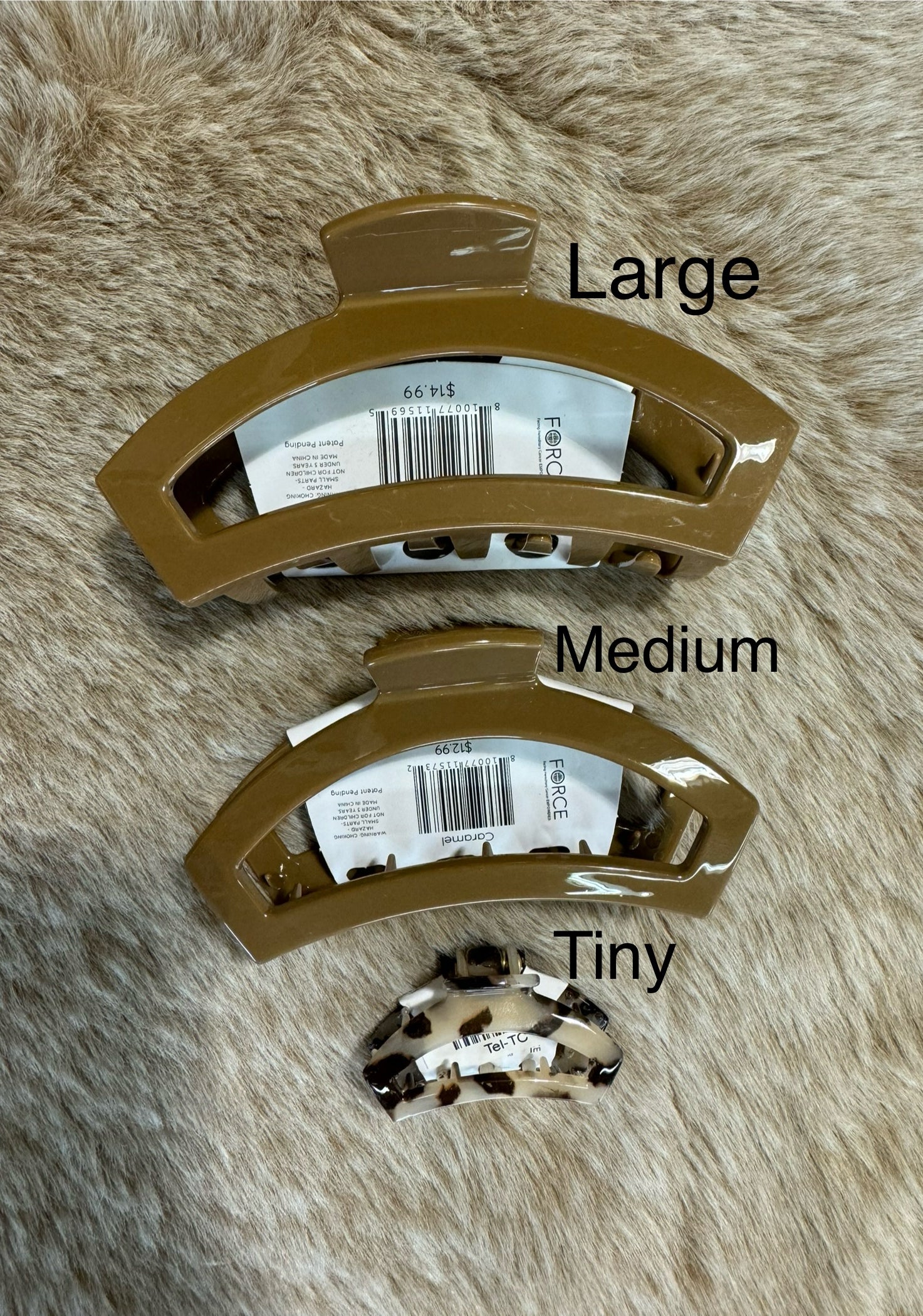 Teleties Open Claw Clip-Hair Accessories-teleties-The Silo Boutique, Women's Fashion Boutique Located in Warren and Grand Forks North Dakota