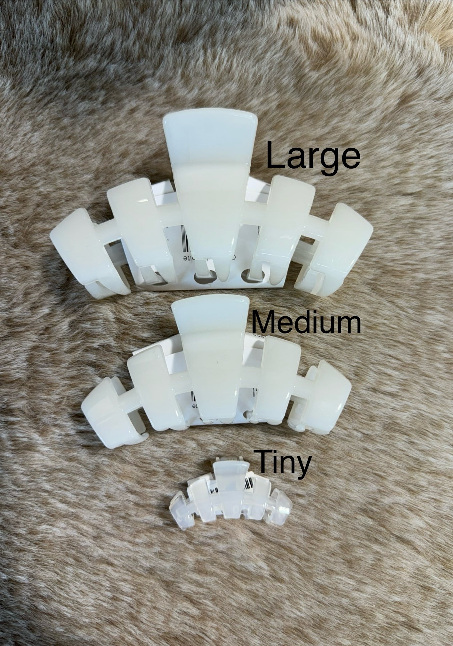 Teleties Classic Claw Clip-Hair Accessories-teleties-The Silo Boutique, Women's Fashion Boutique Located in Warren and Grand Forks North Dakota