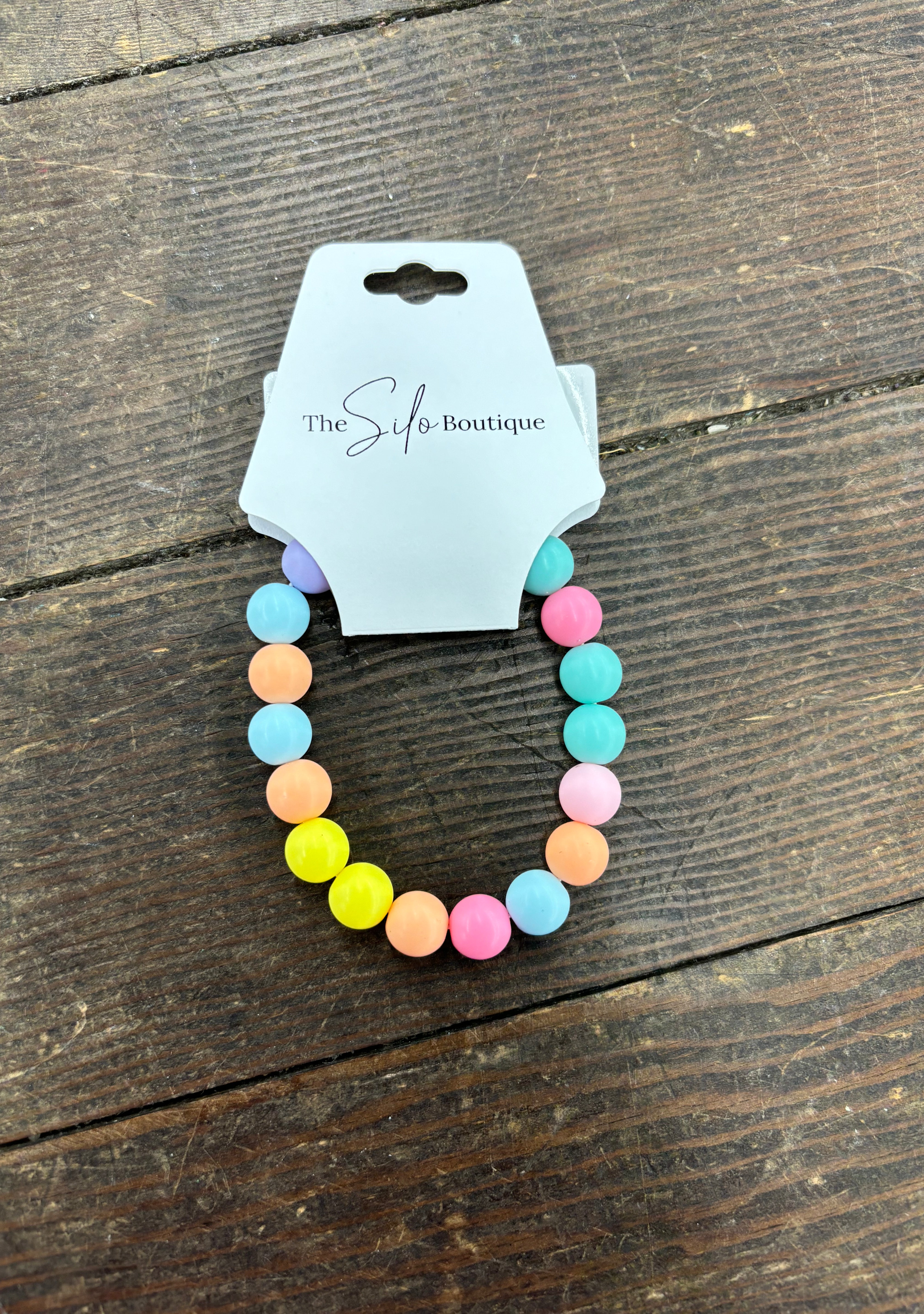 Kids Multi Bead Bracelet-Bracelets-little trendy-The Silo Boutique, Women's Fashion Boutique Located in Warren and Grand Forks North Dakota