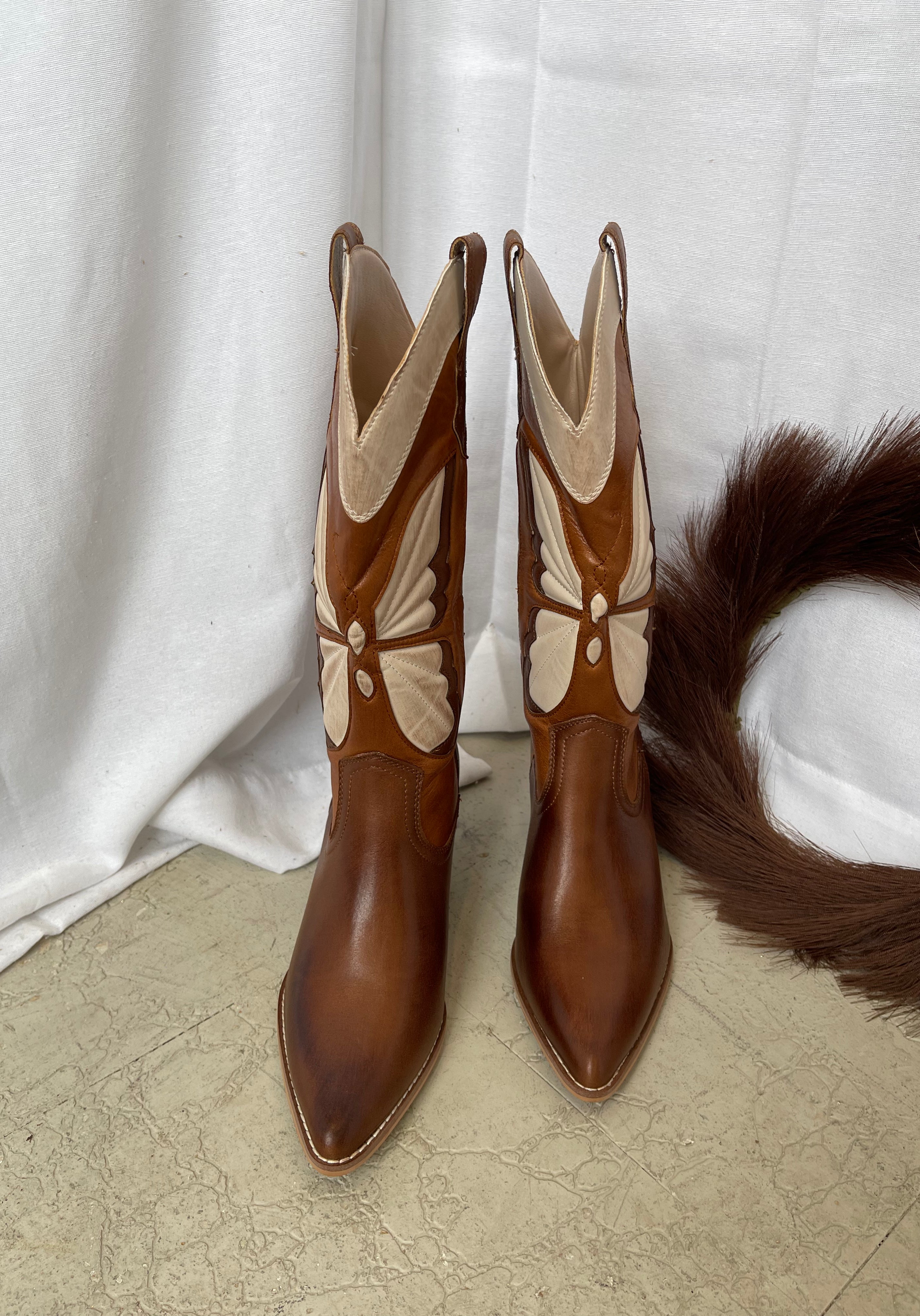 Oasis Society Fairy Camel Boot-Camel-Boots-oasis society-The Silo Boutique, Women's Fashion Boutique Located in Warren and Grand Forks North Dakota
