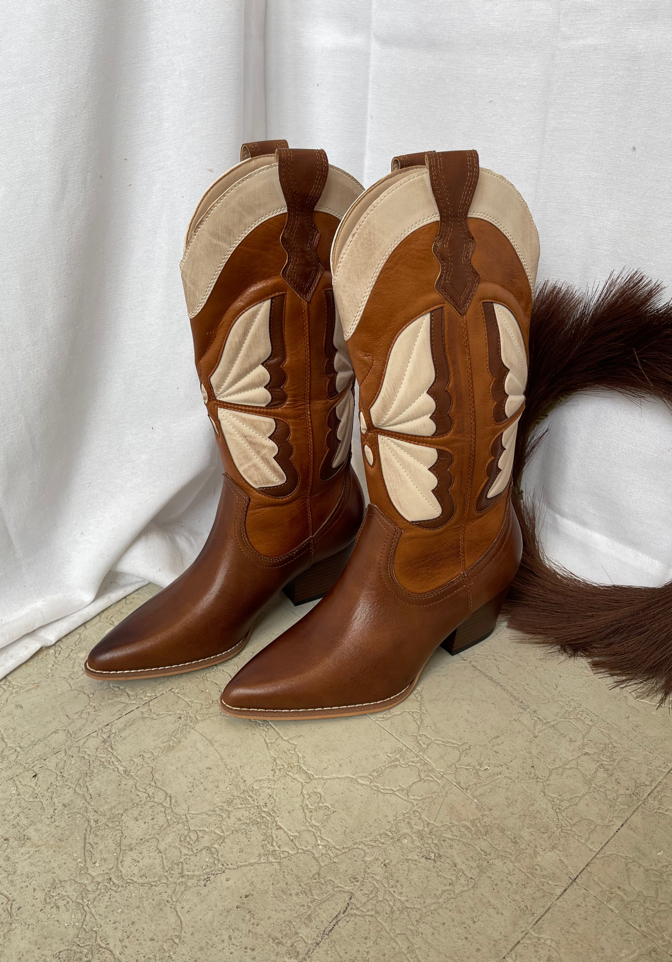 Oasis Society Fairy Camel Boot-Camel-Boots-oasis society-The Silo Boutique, Women's Fashion Boutique Located in Warren and Grand Forks North Dakota