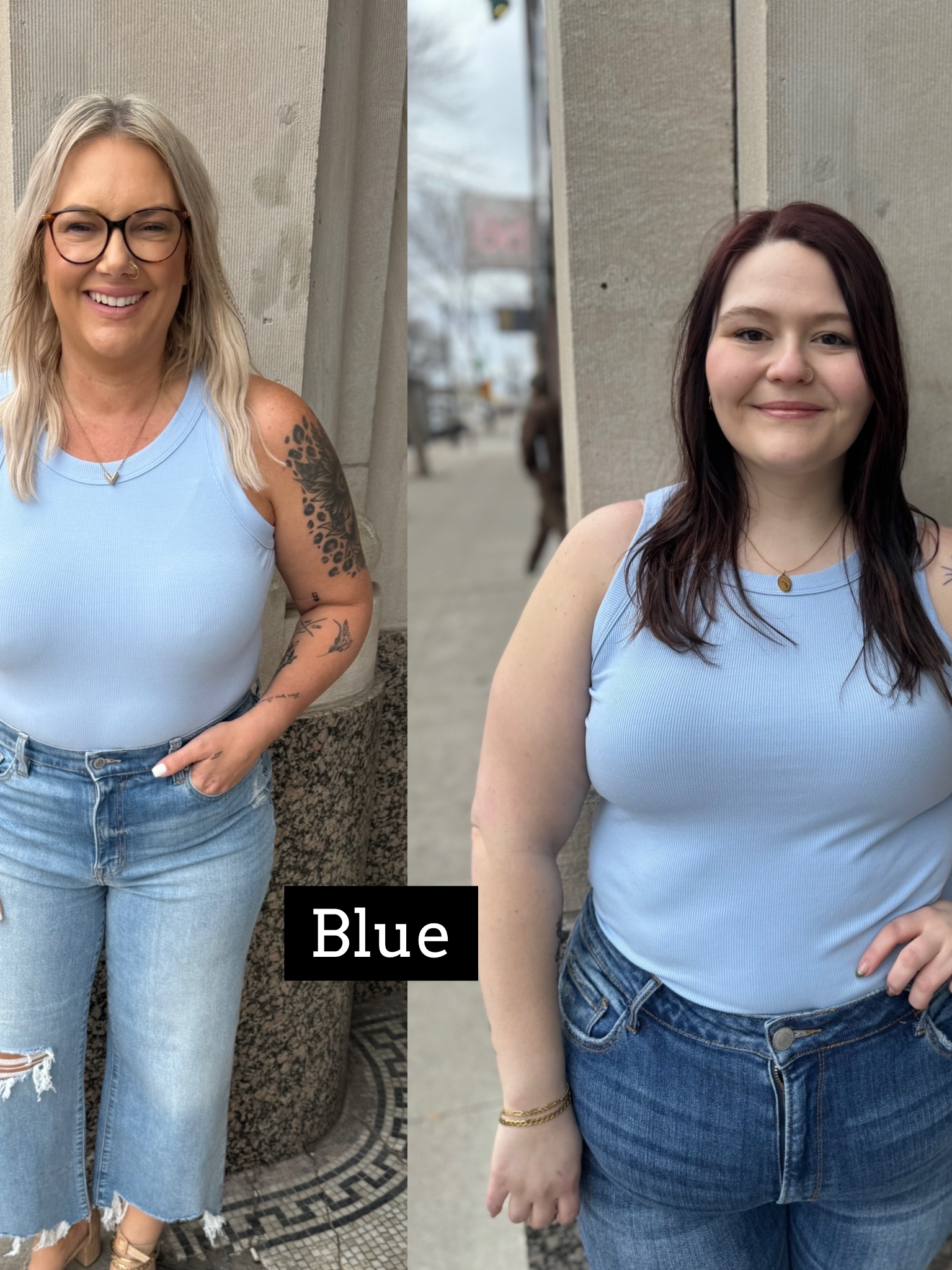 Everly Tank-Tank Tops-mittoshop-The Silo Boutique, Women's Fashion Boutique Located in Warren and Grand Forks North Dakota