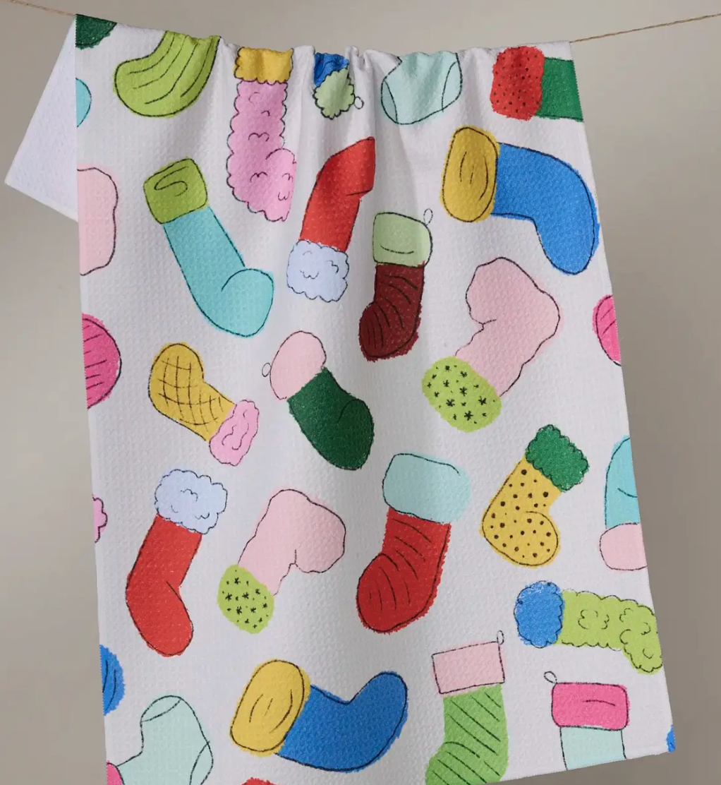 Geometry Tea Towel-dish cloth-geometry-The Silo Boutique, Women's Fashion Boutique Located in Warren and Grand Forks North Dakota