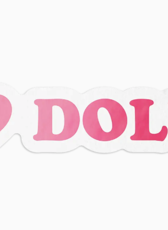 I Heart Dolly Sticker-Stickers-fair-The Silo Boutique, Women's Fashion Boutique Located in Warren and Grand Forks North Dakota