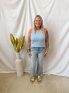Mica Moscato Crop Flare Jeans-Final Sale-Jeans-mica-The Silo Boutique, Women's Fashion Boutique Located in Warren and Grand Forks North Dakota