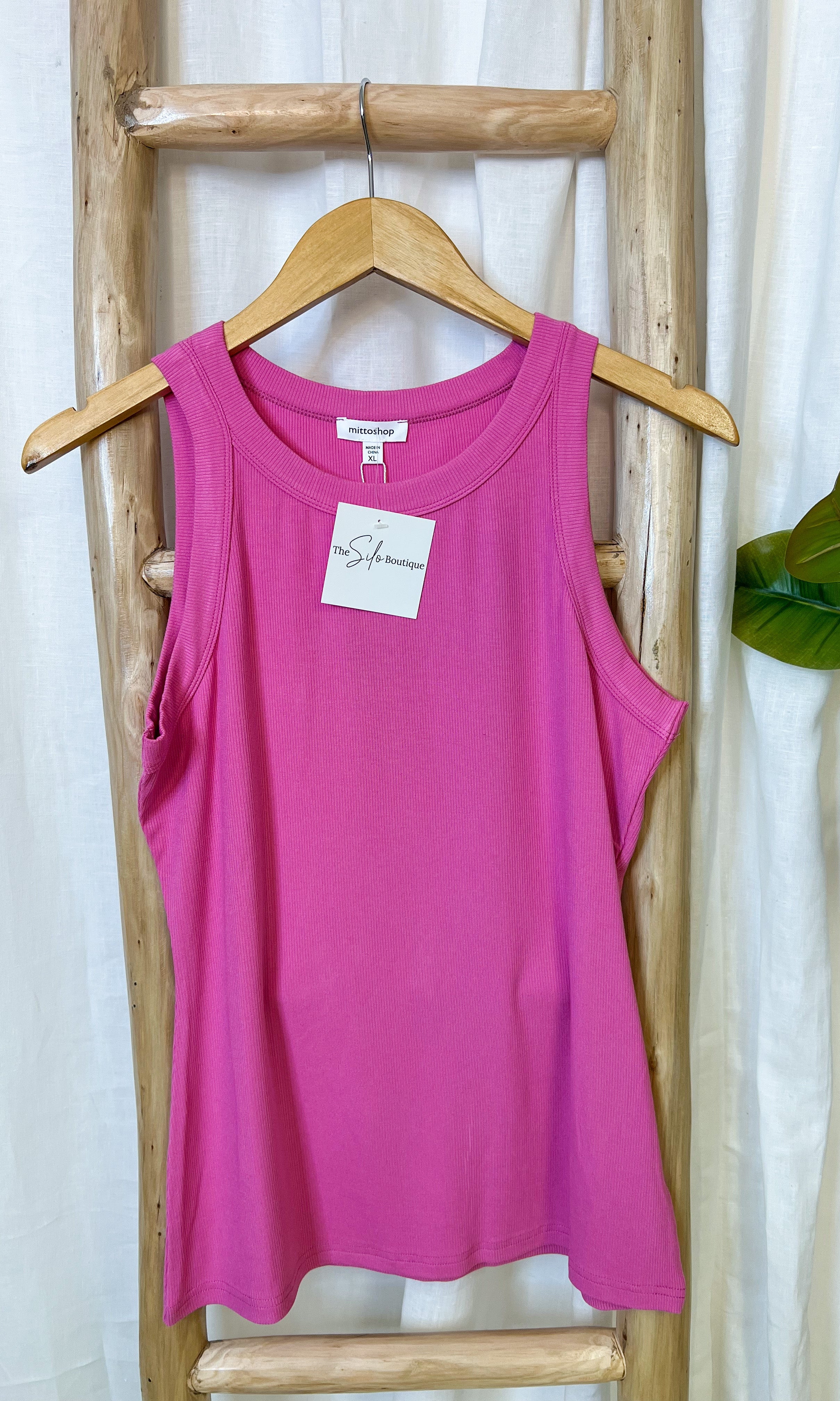 Everly Tank-Tank Tops-mittoshop-The Silo Boutique, Women's Fashion Boutique Located in Warren and Grand Forks North Dakota