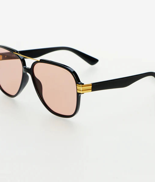 Freyrs Spencer Black Pink Sunglasses-Sunglasses-freyers-The Silo Boutique, Women's Fashion Boutique Located in Warren and Grand Forks North Dakota