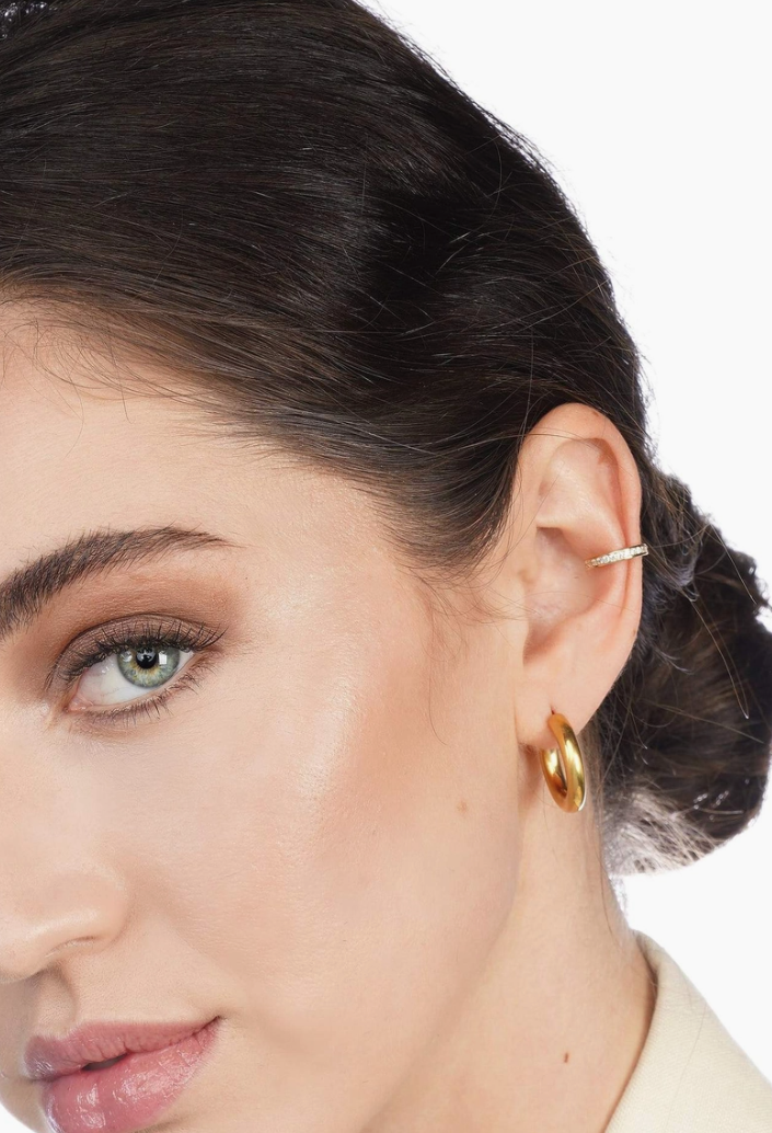 Ellie Vail Leila Ear Cuff-Earrings-ellie vail-The Silo Boutique, Women's Fashion Boutique Located in Warren and Grand Forks North Dakota