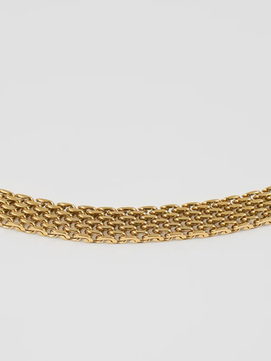 Brenda Grands Braided Necklace-Necklaces-brenda grands-The Silo Boutique, Women's Fashion Boutique Located in Warren and Grand Forks North Dakota