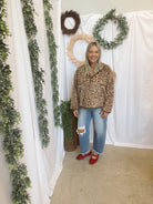 Tasha Faux Fur Sweatshirt-sweashirts-tcec-The Silo Boutique, Women's Fashion Boutique Located in Warren and Grand Forks North Dakota