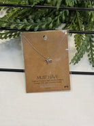 Hummingbird Necklace-Silver-Necklaces-Fame-The Silo Boutique, Women's Fashion Boutique Located in Warren and Grand Forks North Dakota