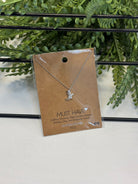 Kick It Gold Boot Necklace-Silver-Necklaces-Fame-The Silo Boutique, Women's Fashion Boutique Located in Warren and Grand Forks North Dakota