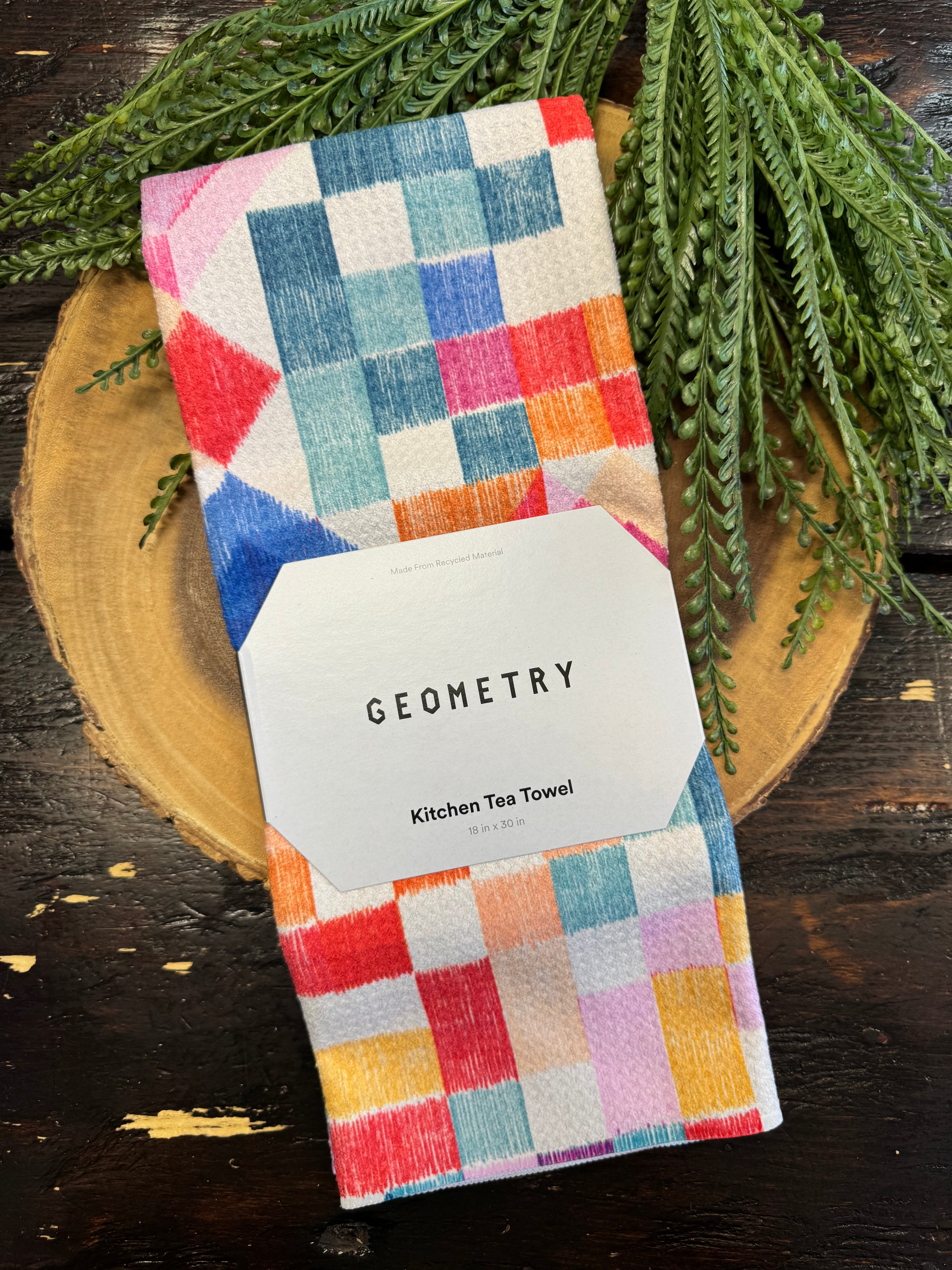Geometry Tea Towel-dish cloth-geometry-The Silo Boutique, Women's Fashion Boutique Located in Warren and Grand Forks North Dakota