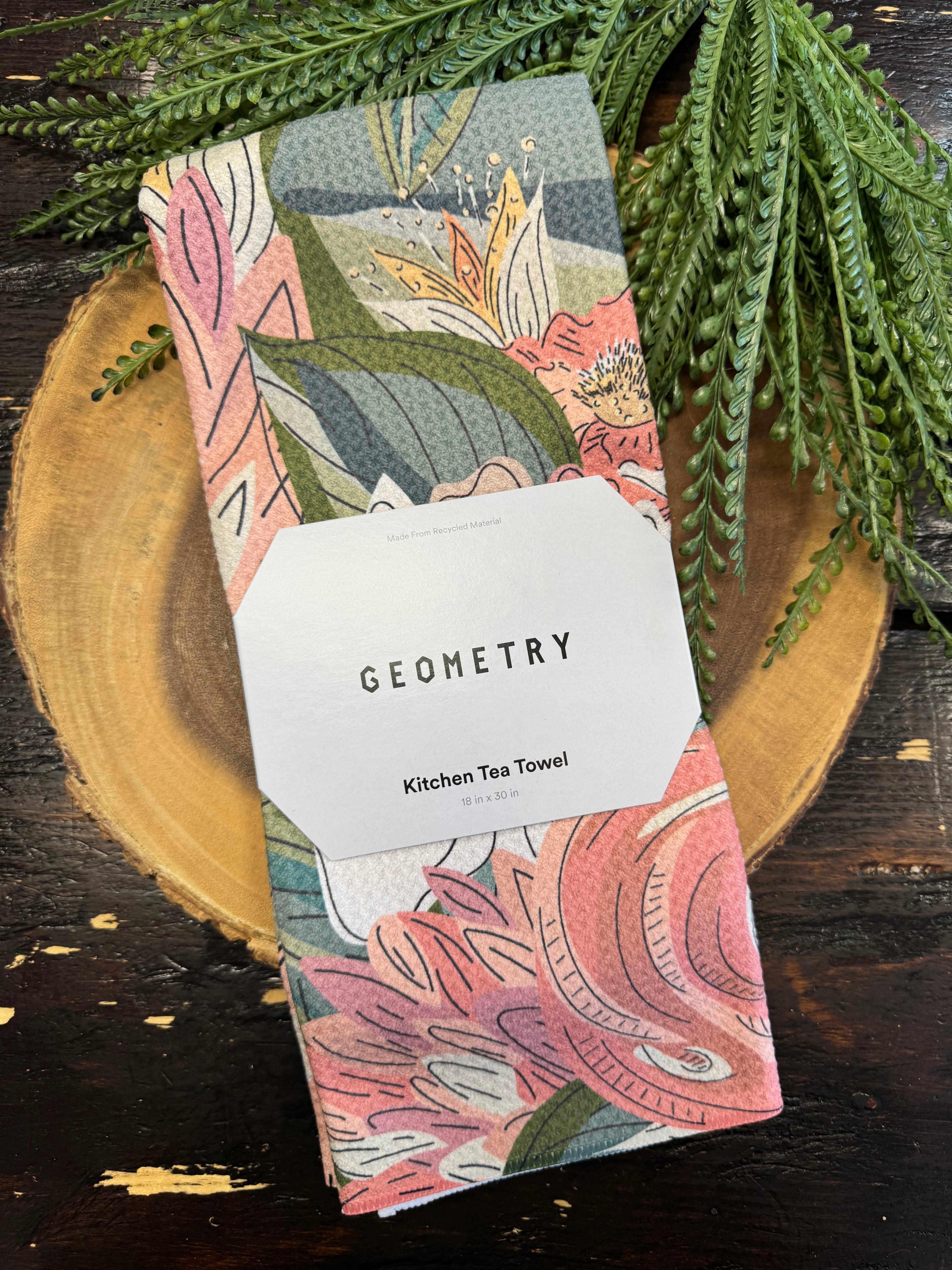 Geometry Tea Towel-dish cloth-geometry-The Silo Boutique, Women's Fashion Boutique Located in Warren and Grand Forks North Dakota