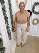 Be Cool Slate Gauze Pants-Pants-be cool-The Silo Boutique, Women's Fashion Boutique Located in Warren and Grand Forks North Dakota