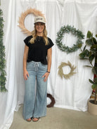 Judy Blue Palazzo Featherweight Jeans-Jeans-judy blue-The Silo Boutique, Women's Fashion Boutique Located in Warren and Grand Forks North Dakota
