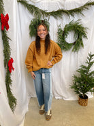 Camel Favorite Sweatshirt-Sweatshirts-bucketlist-The Silo Boutique, Women's Fashion Boutique Located in Warren and Grand Forks North Dakota