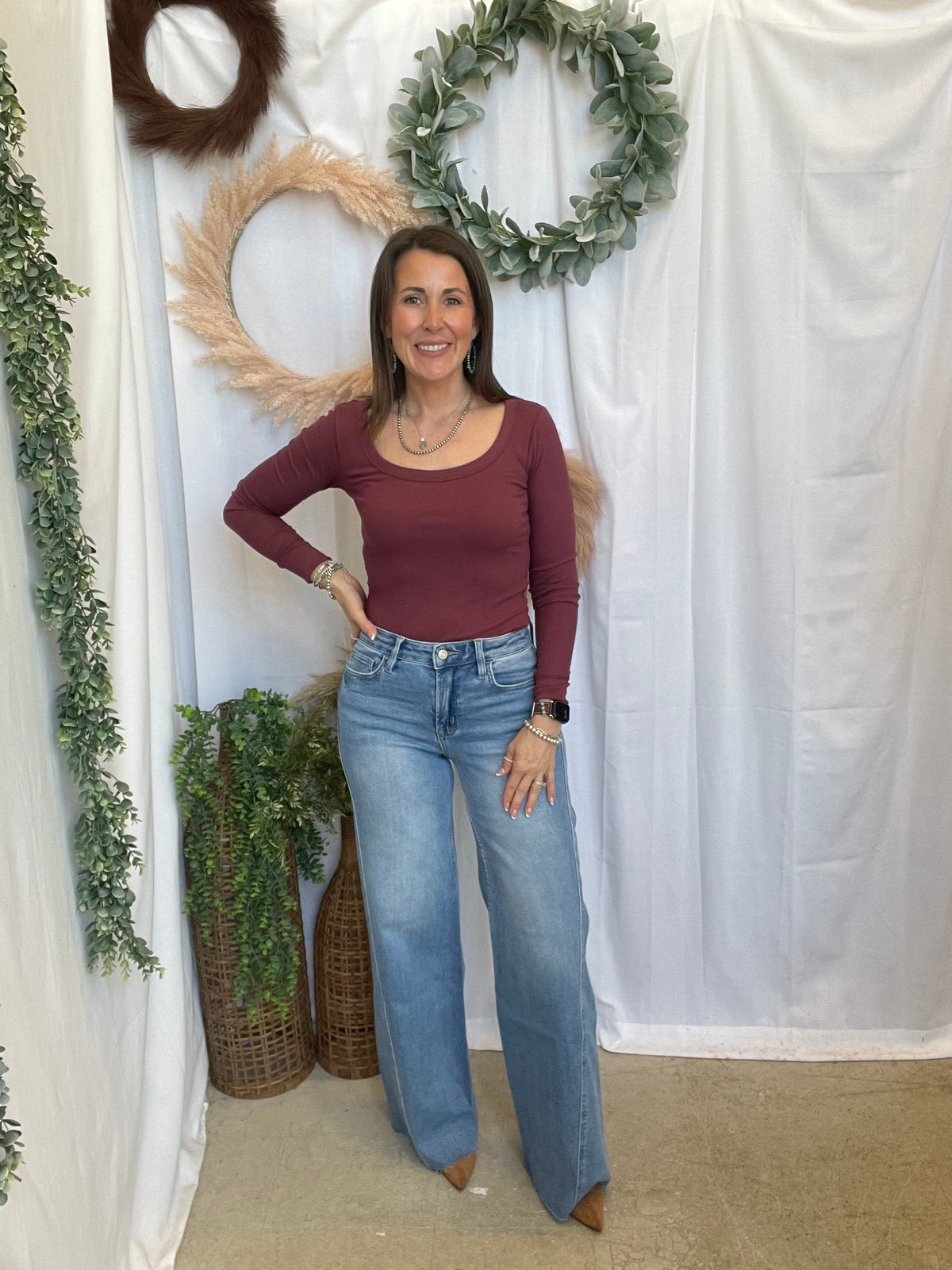 Lovervet Wind Chimes Jeans-Jeans-vervet-The Silo Boutique, Women's Fashion Boutique Located in Warren and Grand Forks North Dakota