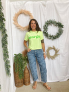 Risen Slouchy Barrel Python Jeans-Jeans-risen-The Silo Boutique, Women's Fashion Boutique Located in Warren and Grand Forks North Dakota