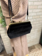 Joy Susan Vivie Crossbody-Black-Crossbody Purses-joy susan-The Silo Boutique, Women's Fashion Boutique Located in Warren and Grand Forks North Dakota