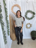 Flying Monkey Relief Black Jeans-Final Sale-Jeans-flying monkey-The Silo Boutique, Women's Fashion Boutique Located in Warren and Grand Forks North Dakota