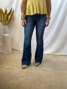 KanCan Out West Flare Jeans-Jeans-Kancan-The Silo Boutique, Women's Fashion Boutique Located in Warren and Grand Forks North Dakota