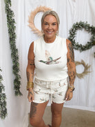 Mallard Sweater Tank Vest-Tank Tops-anniewear-The Silo Boutique, Women's Fashion Boutique Located in Warren and Grand Forks North Dakota