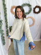 By Together Cele Twofer Sweater-Sweaters-by together-The Silo Boutique, Women's Fashion Boutique Located in Warren and Grand Forks North Dakota