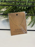 Link and Chain Necklace-Gold-Necklaces-Fame-The Silo Boutique, Women's Fashion Boutique Located in Warren and Grand Forks North Dakota