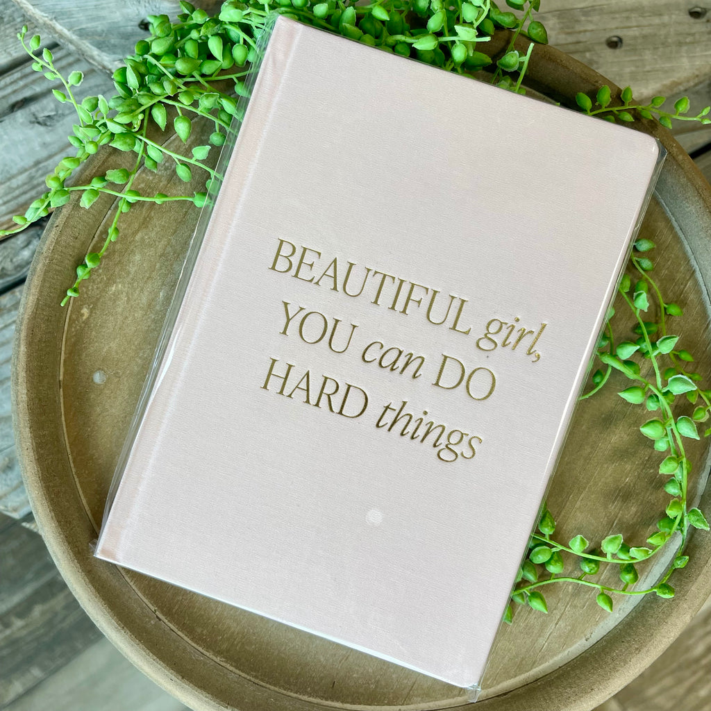 Beautiful Girl Fabric Journal-journal-sweet water decor-The Silo Boutique, Women's Fashion Boutique Located in Warren and Grand Forks North Dakota