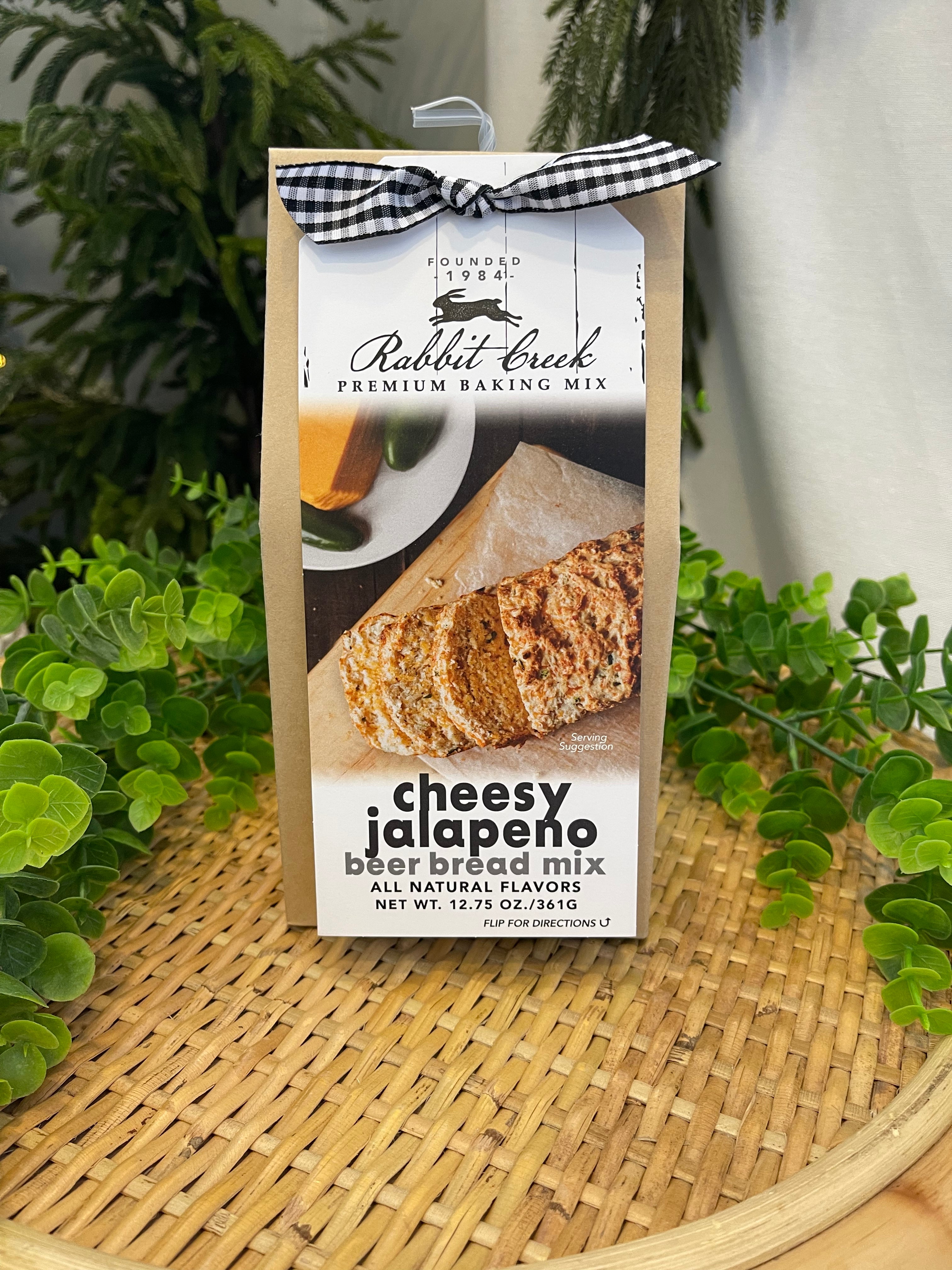 Cheesy Jalapeno Beer Bread Mix-bread-Rabbit Creek-The Silo Boutique, Women's Fashion Boutique Located in Warren and Grand Forks North Dakota