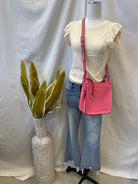 Jen and Co Lucinda Purse-Pink-Purses-Jen and Co-The Silo Boutique, Women's Fashion Boutique Located in Warren and Grand Forks North Dakota
