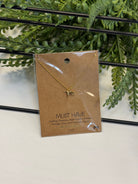 Hummingbird Necklace-Gold-Necklaces-Fame-The Silo Boutique, Women's Fashion Boutique Located in Warren and Grand Forks North Dakota