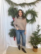 Ivy Sweater-Latte-Sweaters-bluivy-The Silo Boutique, Women's Fashion Boutique Located in Warren and Grand Forks North Dakota