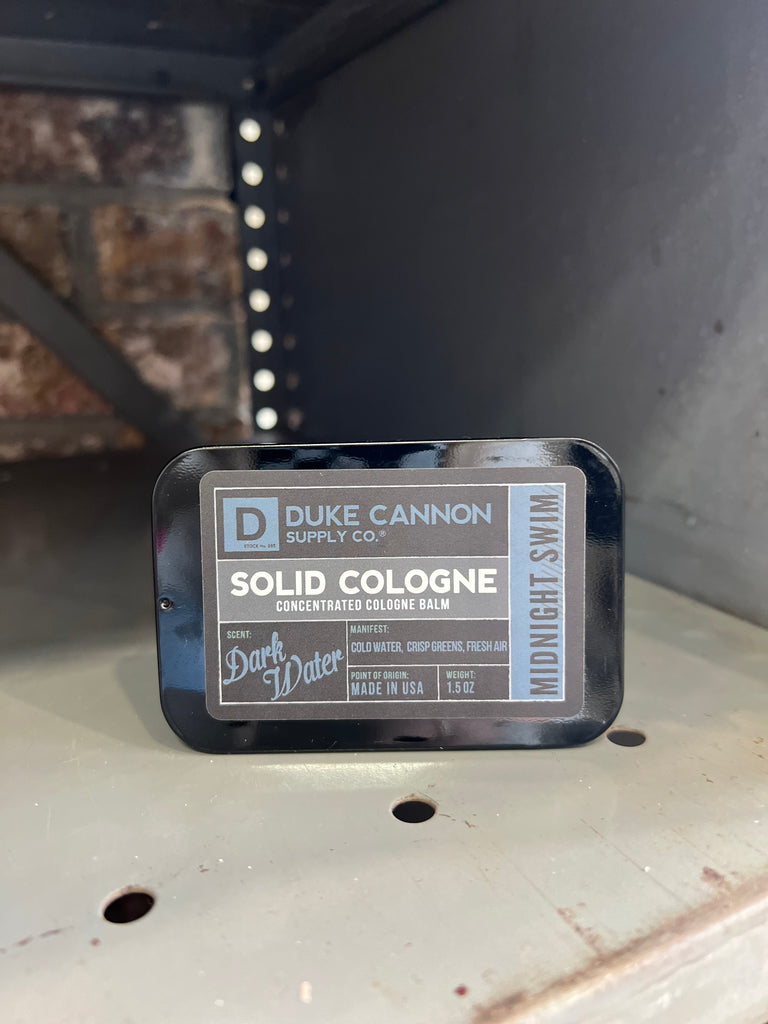 Duke Cannon Solid Cologne-Cologne-duke cannon-The Silo Boutique, Women's Fashion Boutique Located in Warren and Grand Forks North Dakota