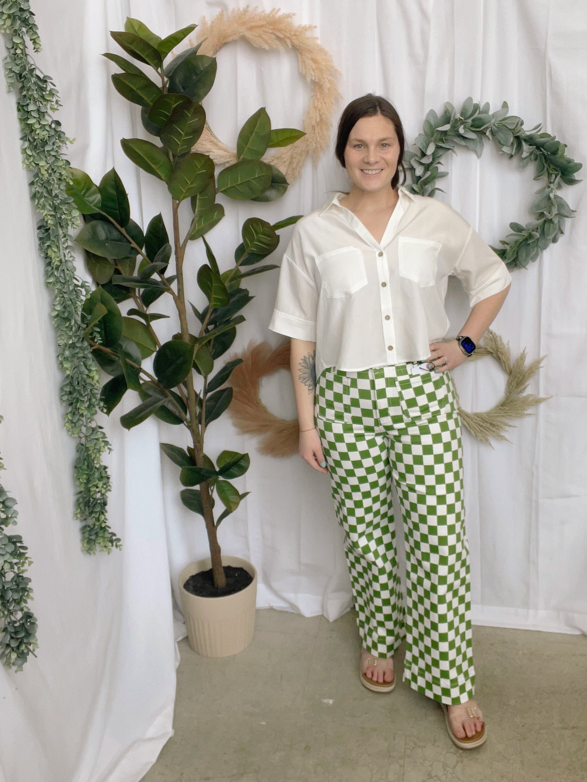 Free Moving Short Sleeve Top-White-Short Sleeve Tops-hyfve-The Silo Boutique, Women's Fashion Boutique Located in Warren and Grand Forks North Dakota