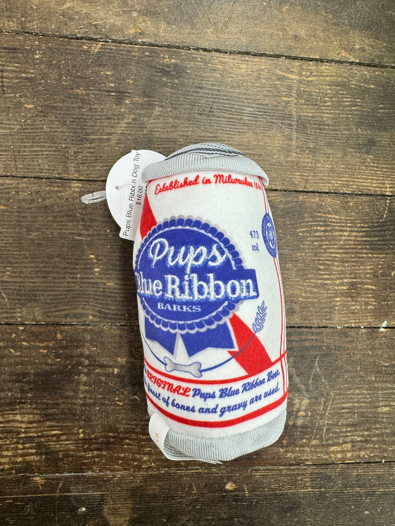 Pups Blue Ribbon Dog Toy-Dog Toys-haute diggity-The Silo Boutique, Women's Fashion Boutique Located in Warren and Grand Forks North Dakota