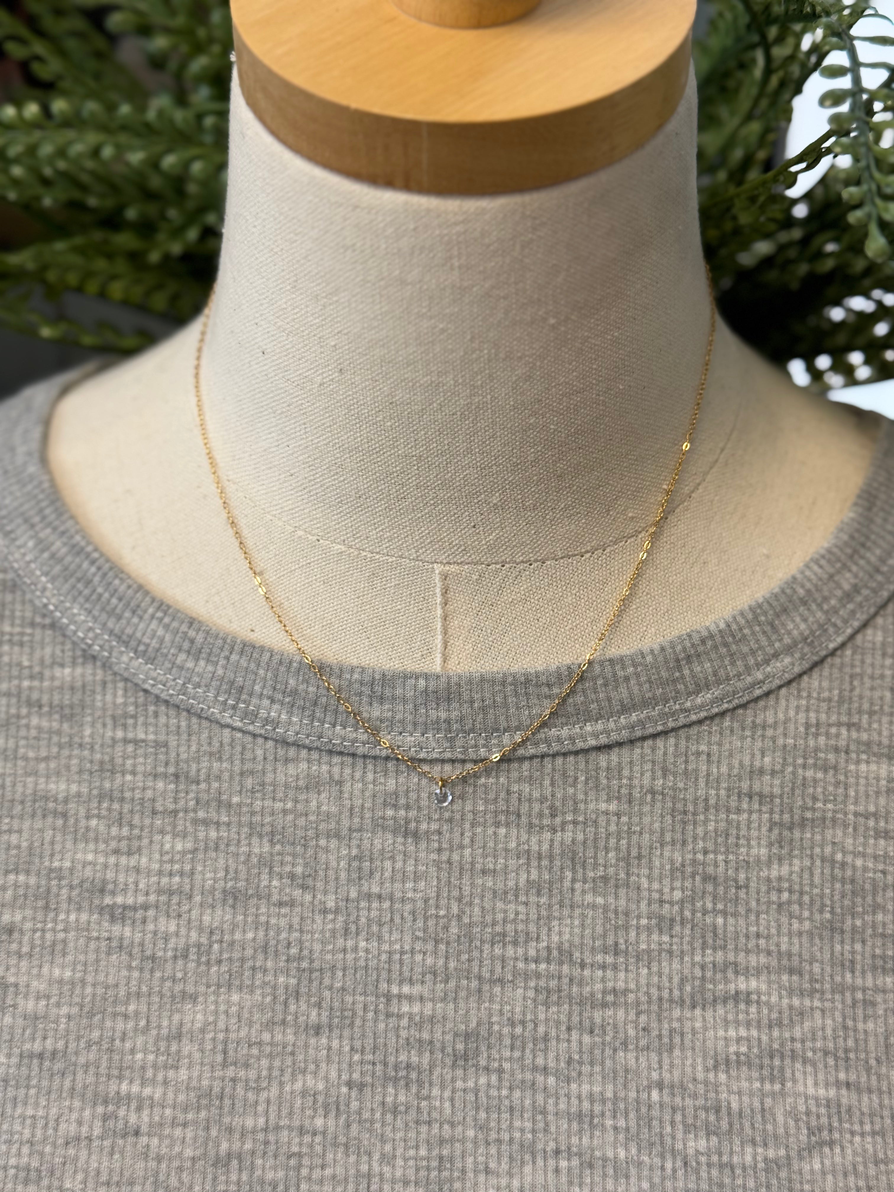 Blakeley Dainty Necklace-Necklaces-blakeley-The Silo Boutique, Women's Fashion Boutique Located in Warren and Grand Forks North Dakota