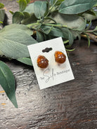 Resin Teardrop Earrings-Earrings-Fame-The Silo Boutique, Women's Fashion Boutique Located in Warren and Grand Forks North Dakota