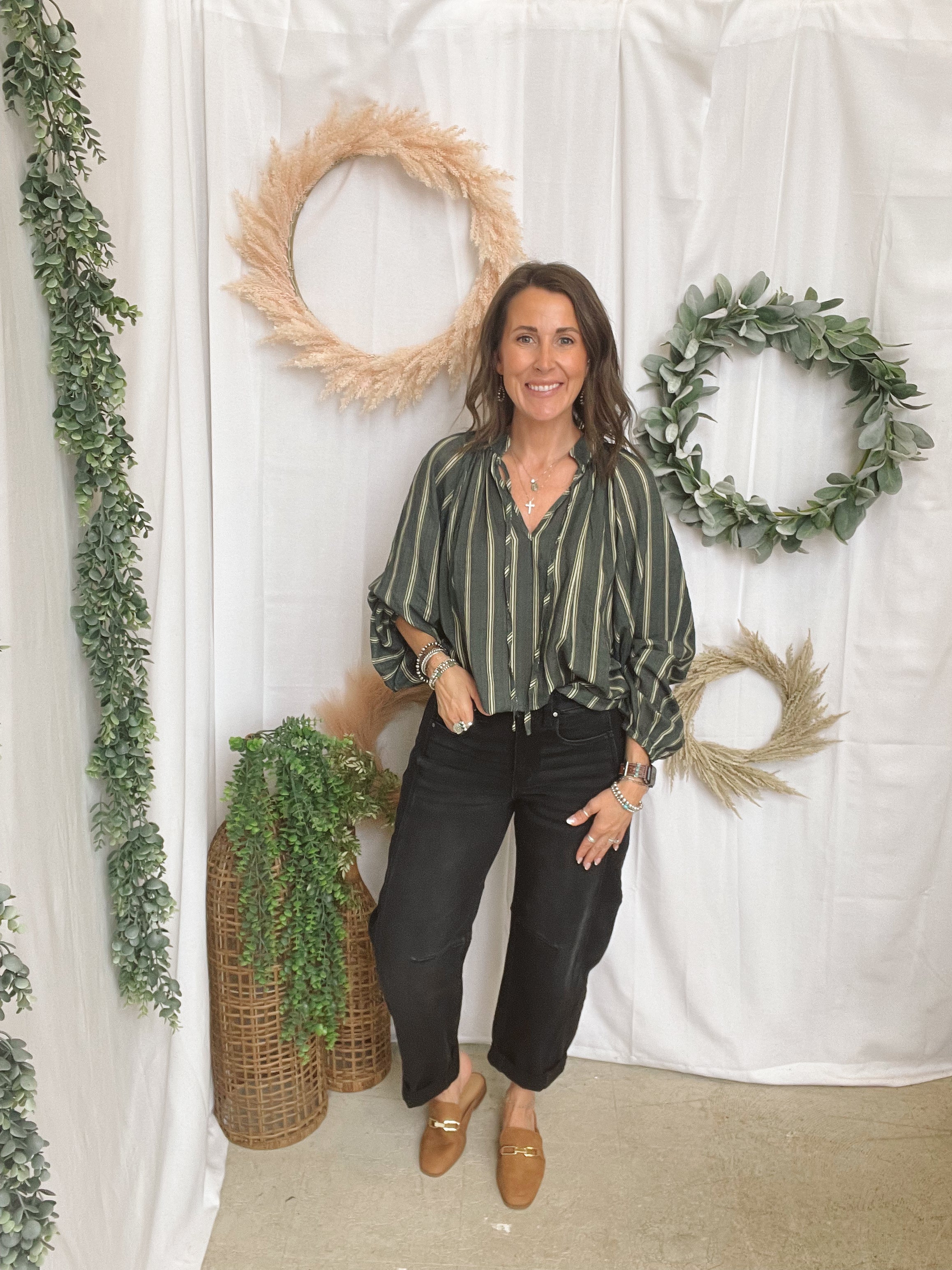 By Together Perry Street Striped Top-Long Sleeve Tops-by together-The Silo Boutique, Women's Fashion Boutique Located in Warren and Grand Forks North Dakota