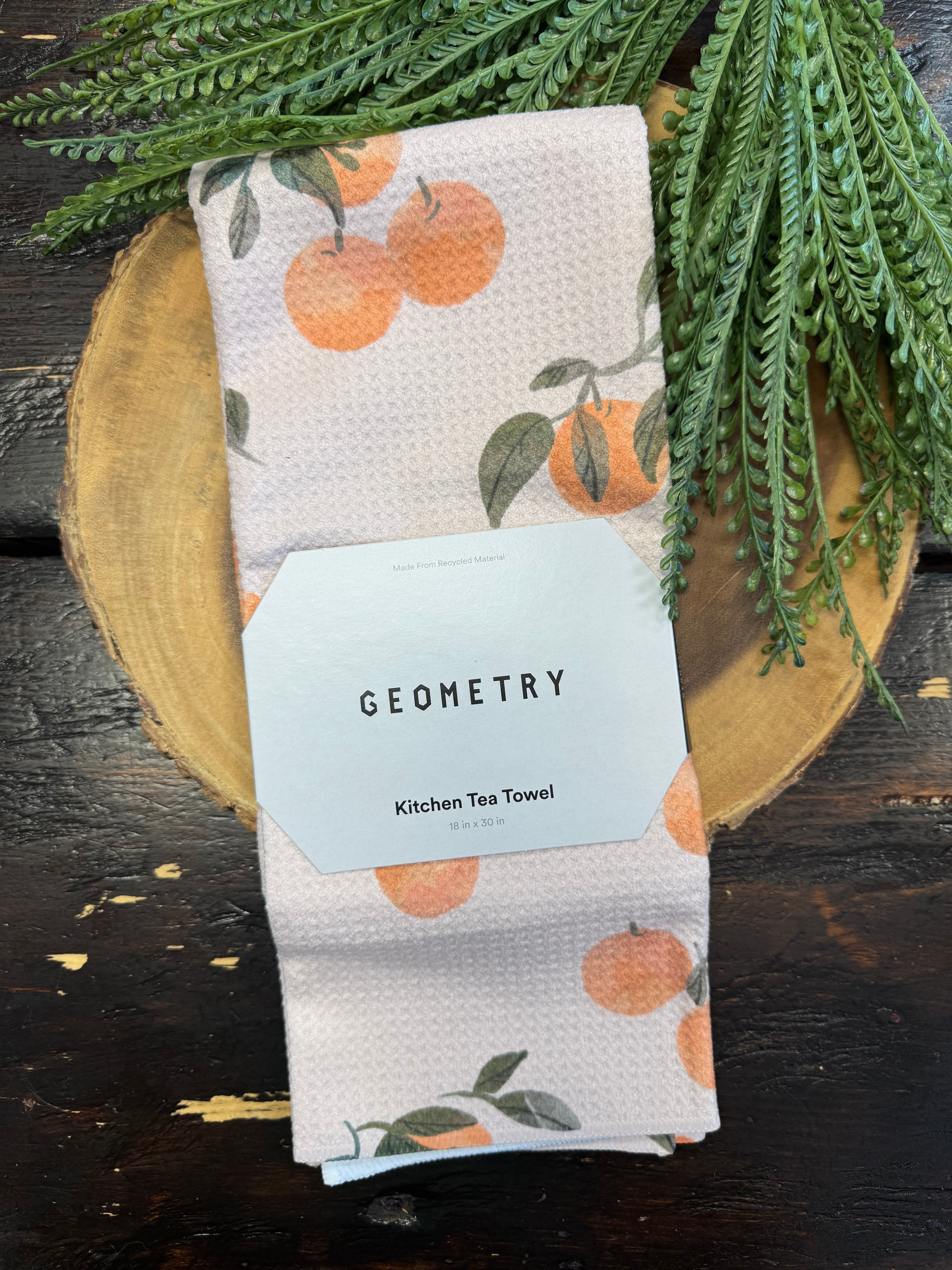 Geometry Tea Towel-dish cloth-geometry-The Silo Boutique, Women's Fashion Boutique Located in Warren and Grand Forks North Dakota