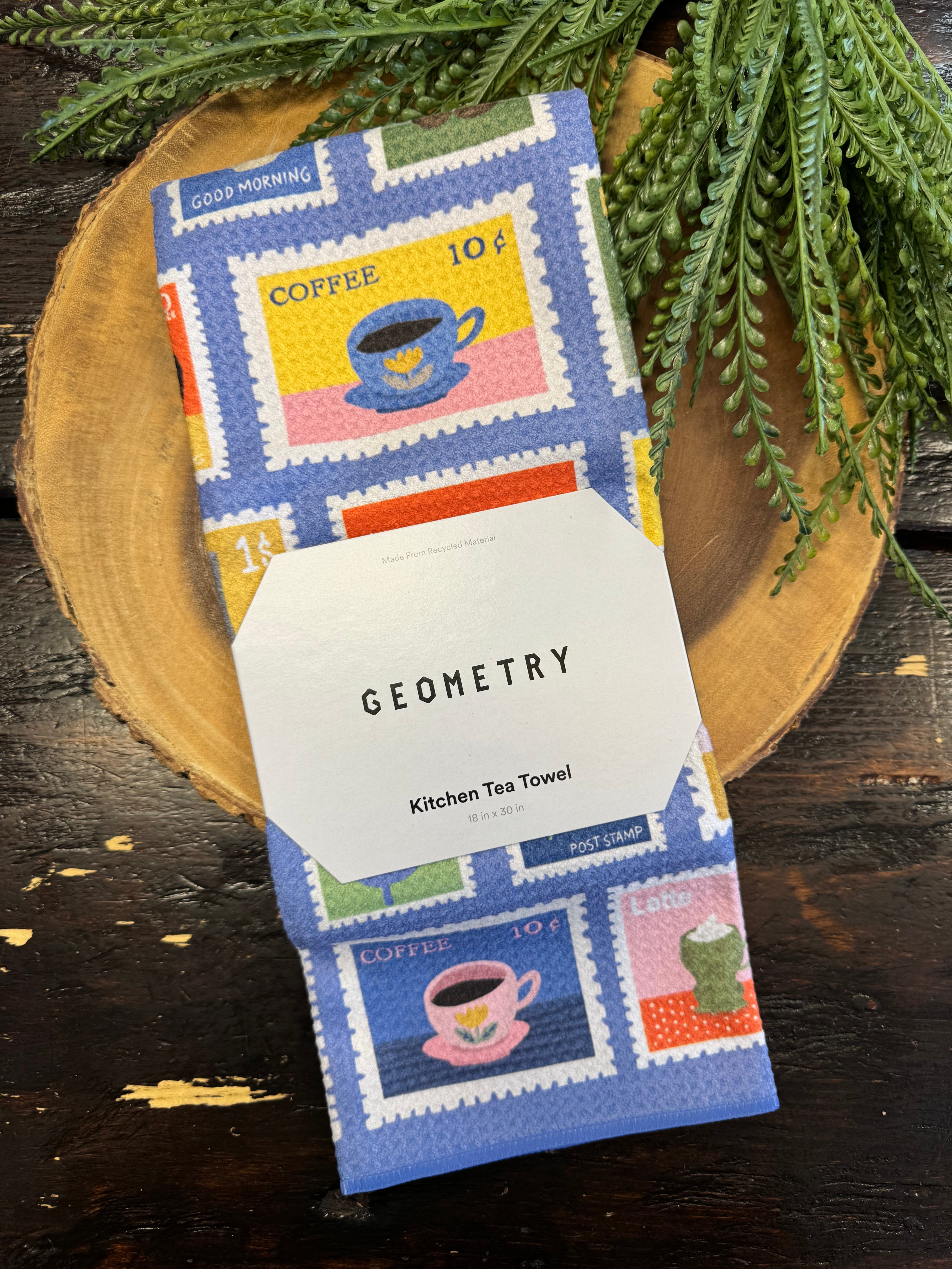 Geometry Tea Towel-dish cloth-geometry-The Silo Boutique, Women's Fashion Boutique Located in Warren and Grand Forks North Dakota