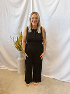 Hy Trouser Pants-Black-Final Sale-Pants-hyfve-The Silo Boutique, Women's Fashion Boutique Located in Warren and Grand Forks North Dakota