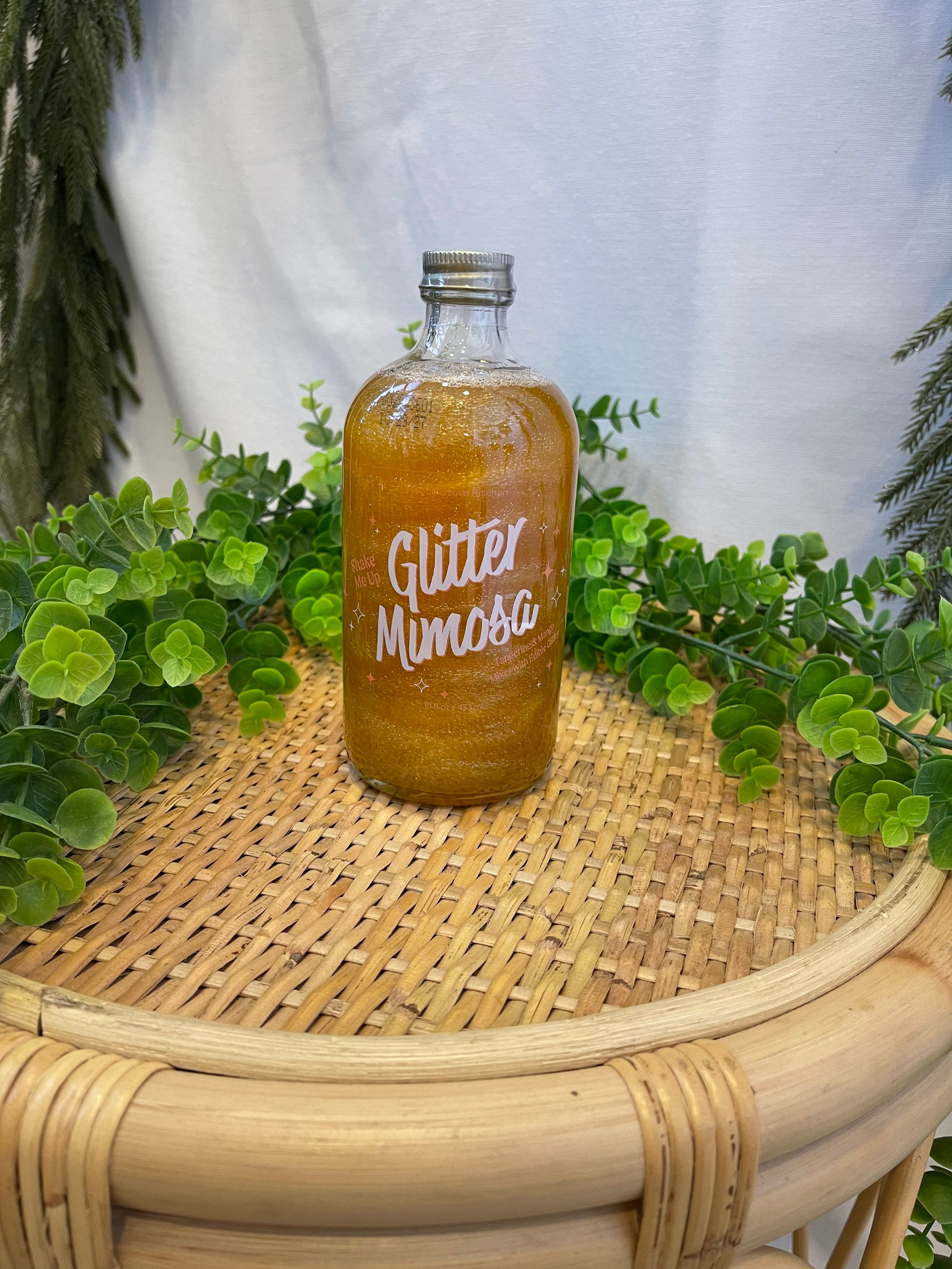 Glitter Mimosa Mixer-Drinkware-wood stove-The Silo Boutique, Women's Fashion Boutique Located in Warren and Grand Forks North Dakota