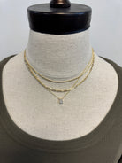 Tear Trio Necklace-Necklaces-fame-The Silo Boutique, Women's Fashion Boutique Located in Warren and Grand Forks North Dakota