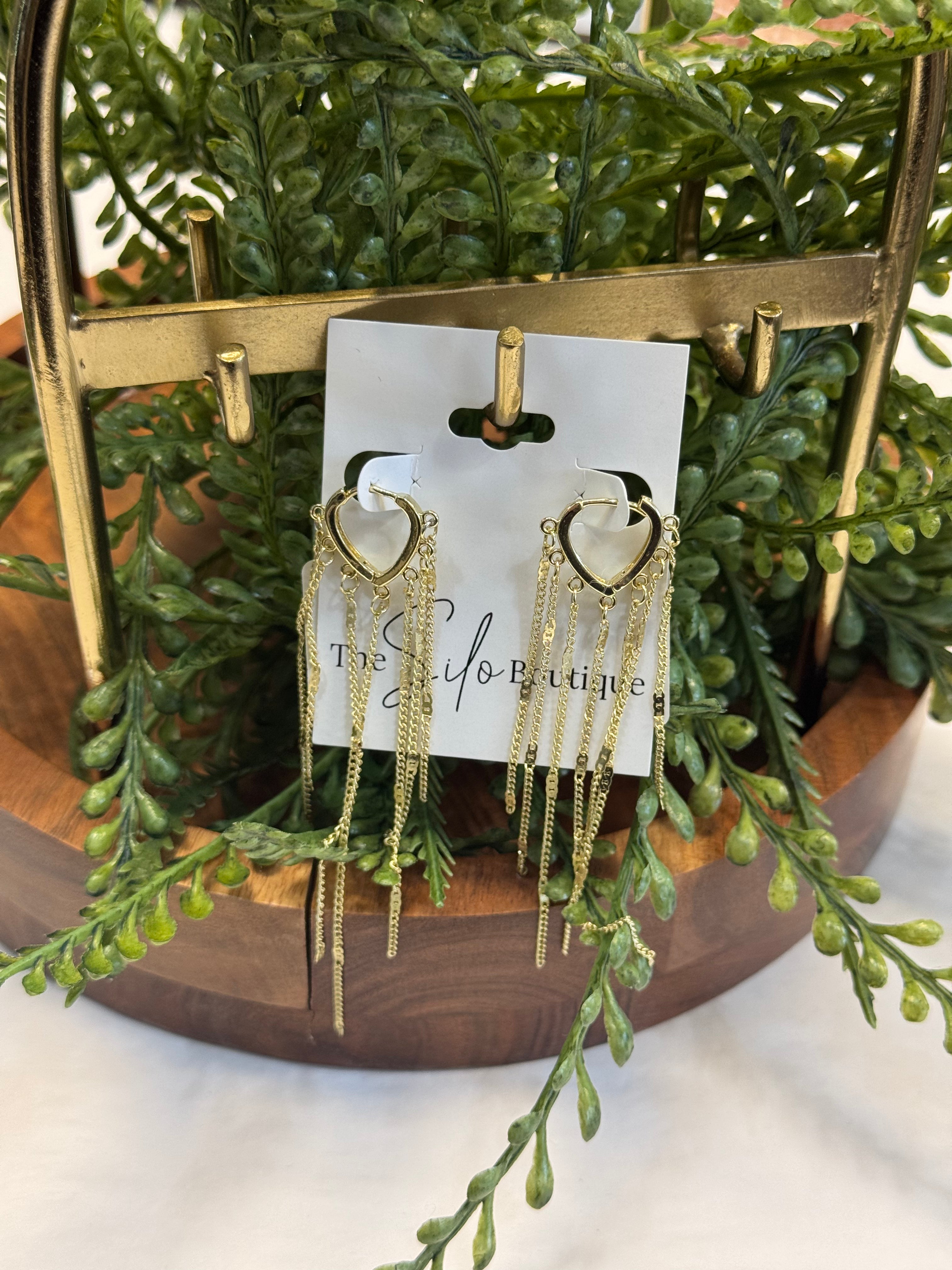 Blakeley All That Glitter Earrings-Earrings-blakeley-The Silo Boutique, Women's Fashion Boutique Located in Warren and Grand Forks North Dakota
