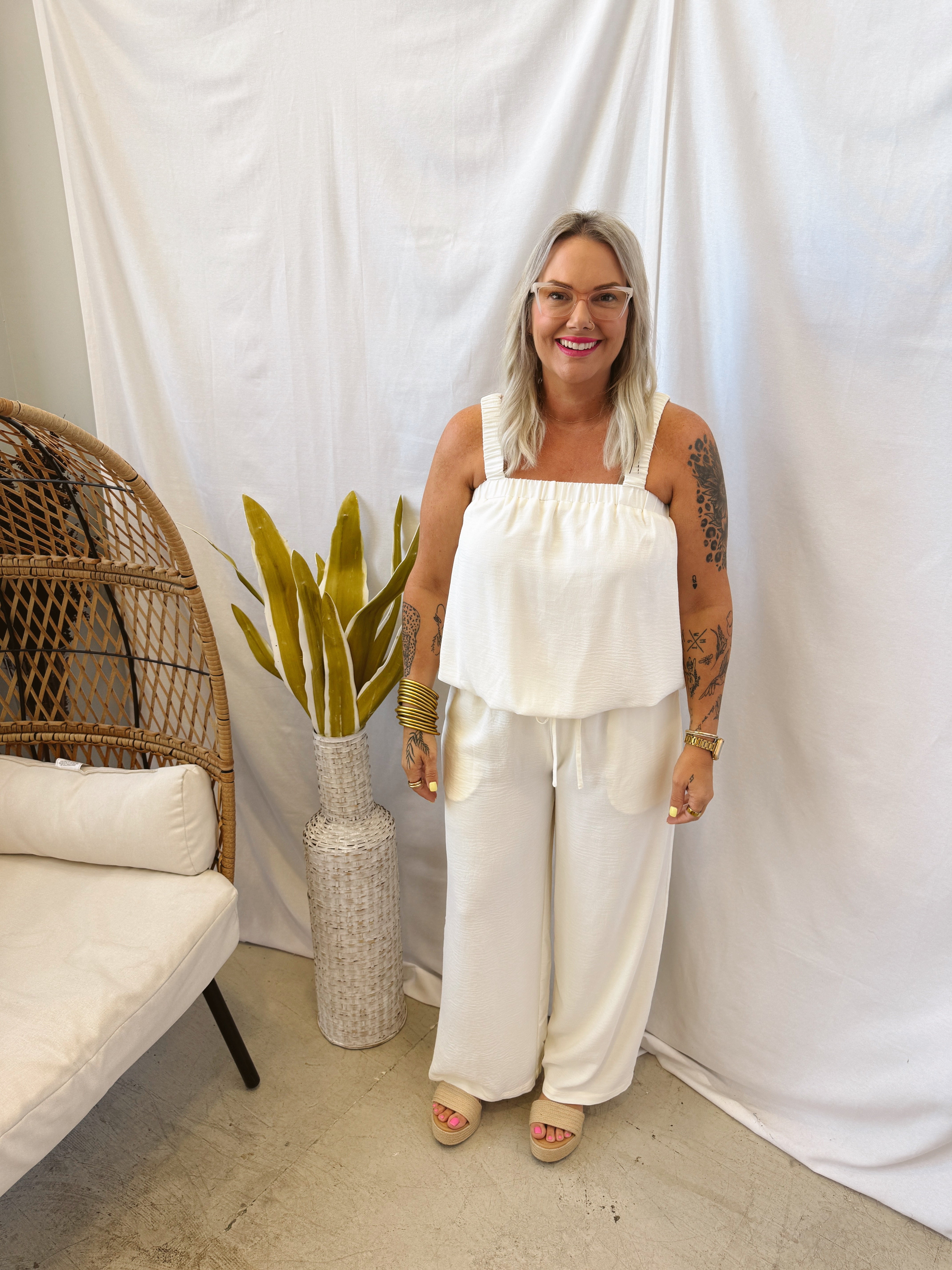 The Perfect Set-Cream-Outfit Sets-oddi-The Silo Boutique, Women's Fashion Boutique Located in Warren and Grand Forks North Dakota