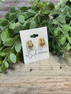 M & S Triple Huggie Earrings-Earrings-mila and stevie-The Silo Boutique, Women's Fashion Boutique Located in Warren and Grand Forks North Dakota