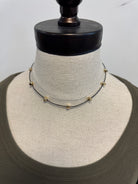 Gold Charms Cord Necklace-The Silo Boutique-The Silo Boutique, Women's Fashion Boutique Located in Warren and Grand Forks North Dakota