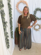The Vibe Stripe Pants-Pants-glam-The Silo Boutique, Women's Fashion Boutique Located in Warren and Grand Forks North Dakota